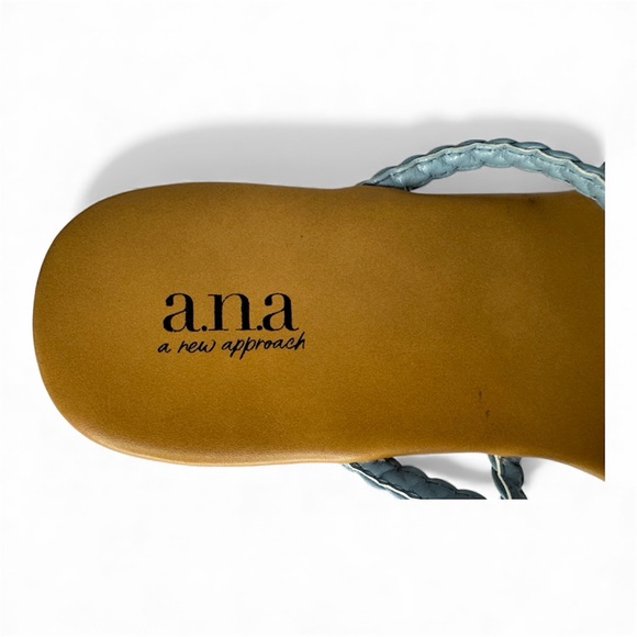 a.n.a. Strappy Braided Thong Sandals (8M) - Picture 12 of 12